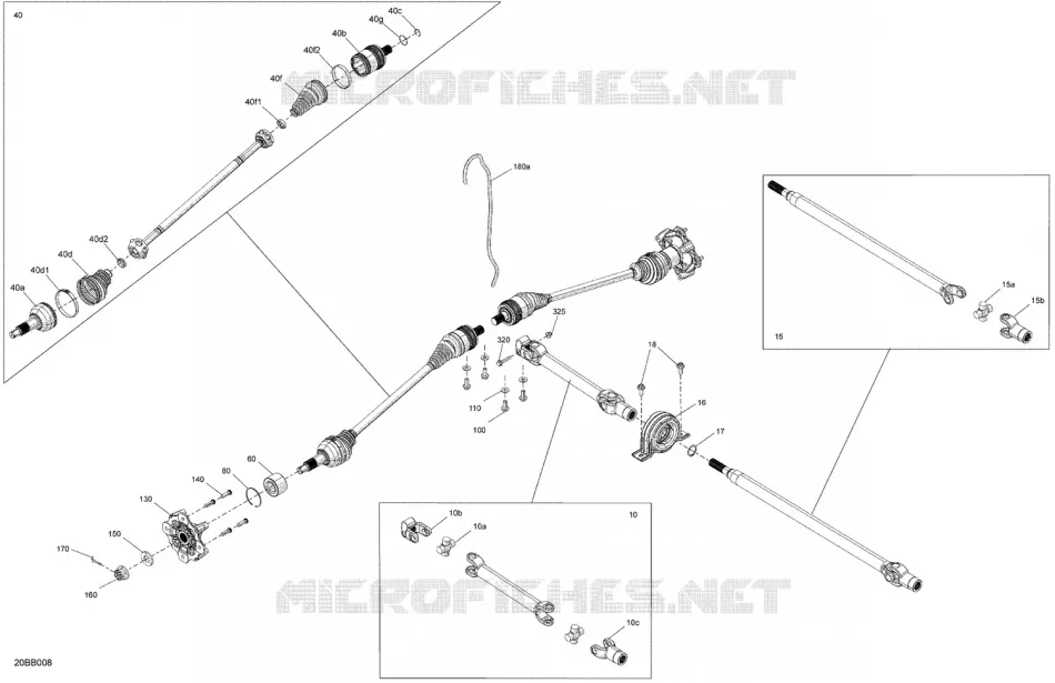 ALBERO DI TRASMISSIONE ANTERIORE