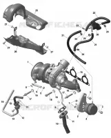 Rotax - Turbocompressore - Turbo Posteriore