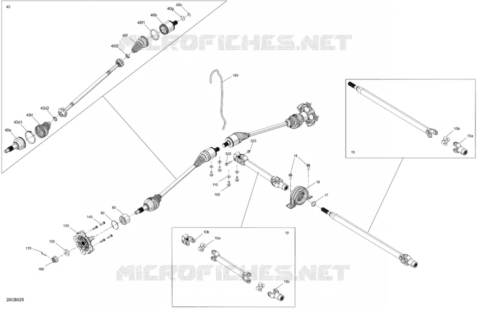 04- DRIVE - FRONT - COMMON PARTS - WITH ABS