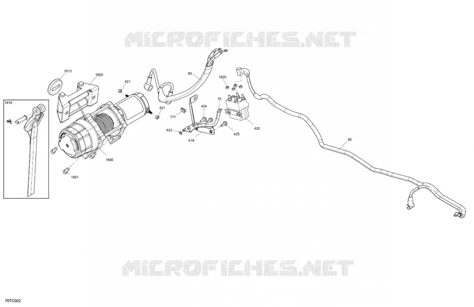 08- CABLAGGIO ELETTRICO - WINCH