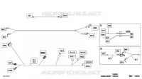 08- CABLAGGIO ELETTRICO - WINCH WIRING HARNESS - 710008183
