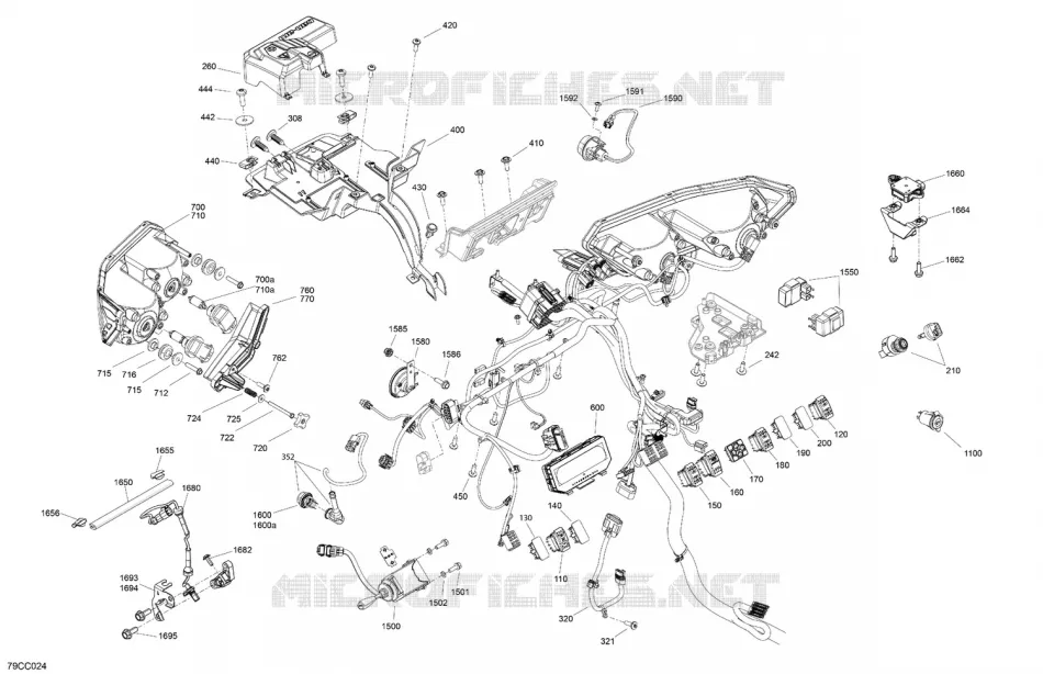 08- CABLAGGIO ELETTRICO - FRONT SECTION