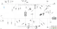 08- CABLAGGIO ELETTRICO - MAIN HARNESS - 710009220