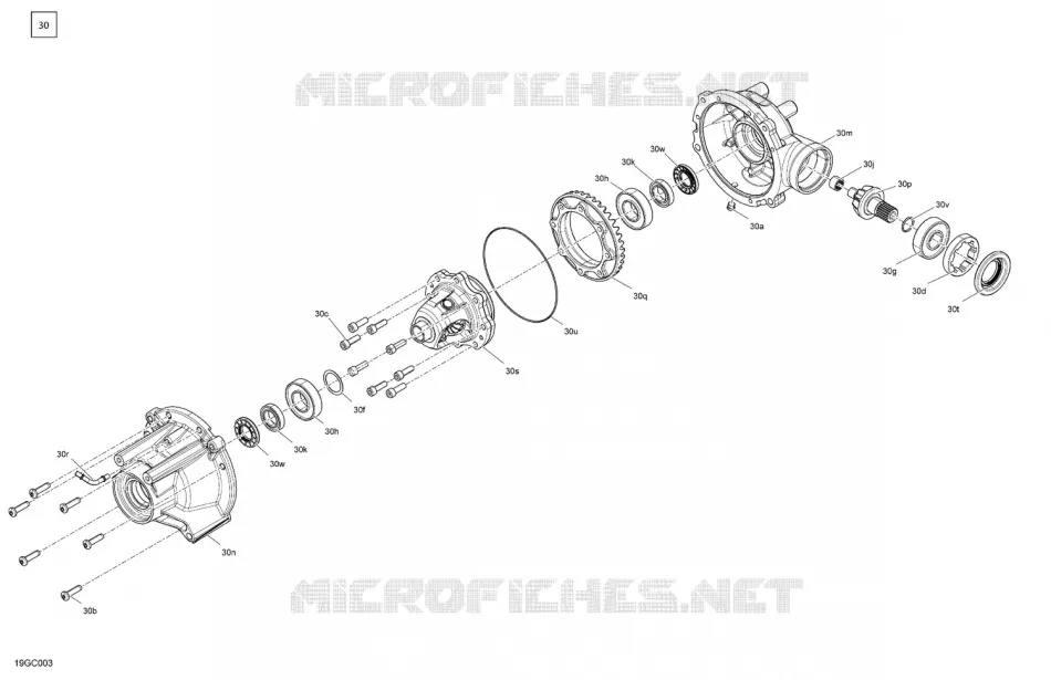 04- DRIVE - FRONT - DIFFERENTIAL PARTS