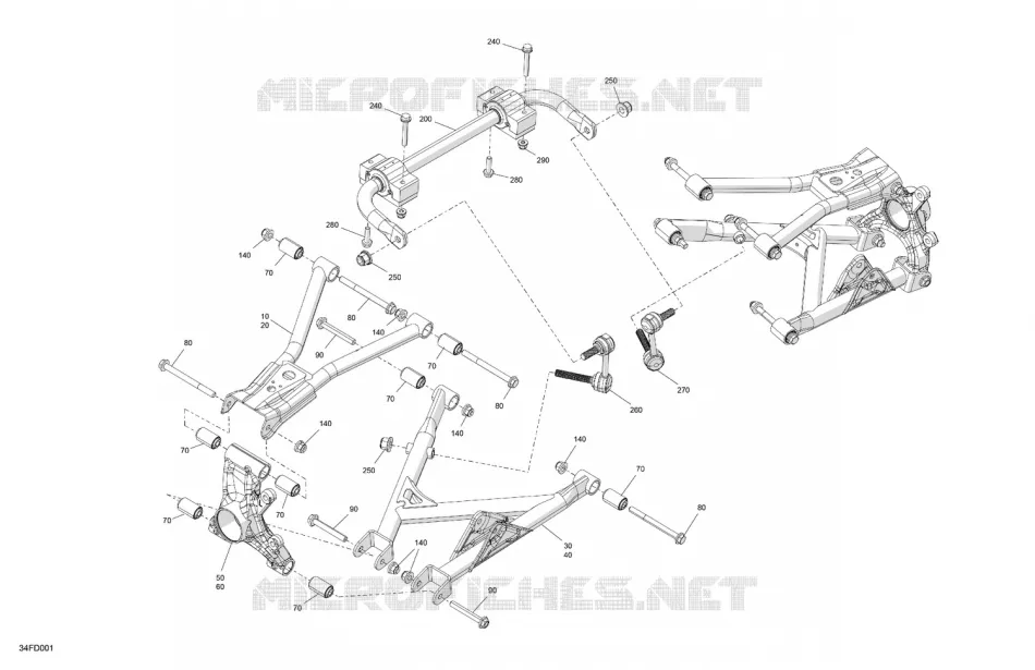 SOSPENSIONE POSTERIORE COMPONENTS