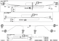 08- CABLAGGIO ELETTRICO - FRONT WIRING HARNESS - 710007442