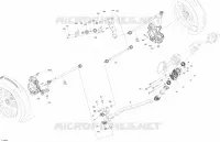 PIASTRA STERZO FORCELLA INFERIORE