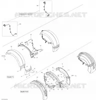 CARROZZERIA ACCESSORI PARAFANGO ANTERIORE
