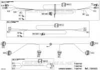 08- CABLAGGIO ELETTRICO - FRONT WIRING HARNESS - 710007442