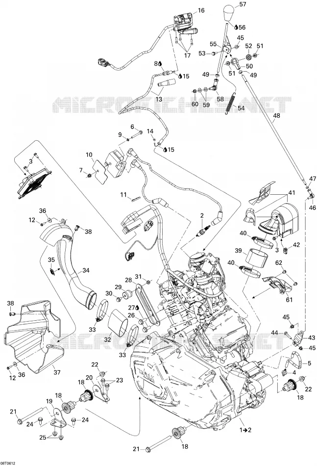 01- MOTEUR ET SUPPORT MOTEUR
