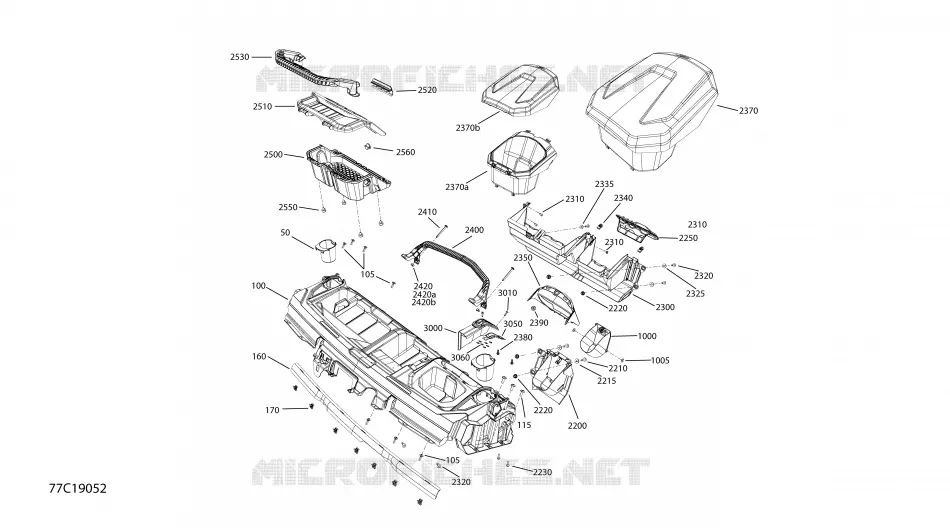 09- HABITACLE - EXCEPTé XT CAB - CONSOLE