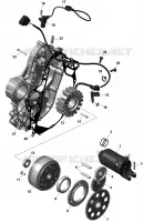 01- ROTAX - MAGNETO AND CABLAGGIO ELETTRICO STARTER