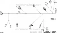 08- CABLAGGIO ELETTRICO - CARGO HARNESS - 710009196