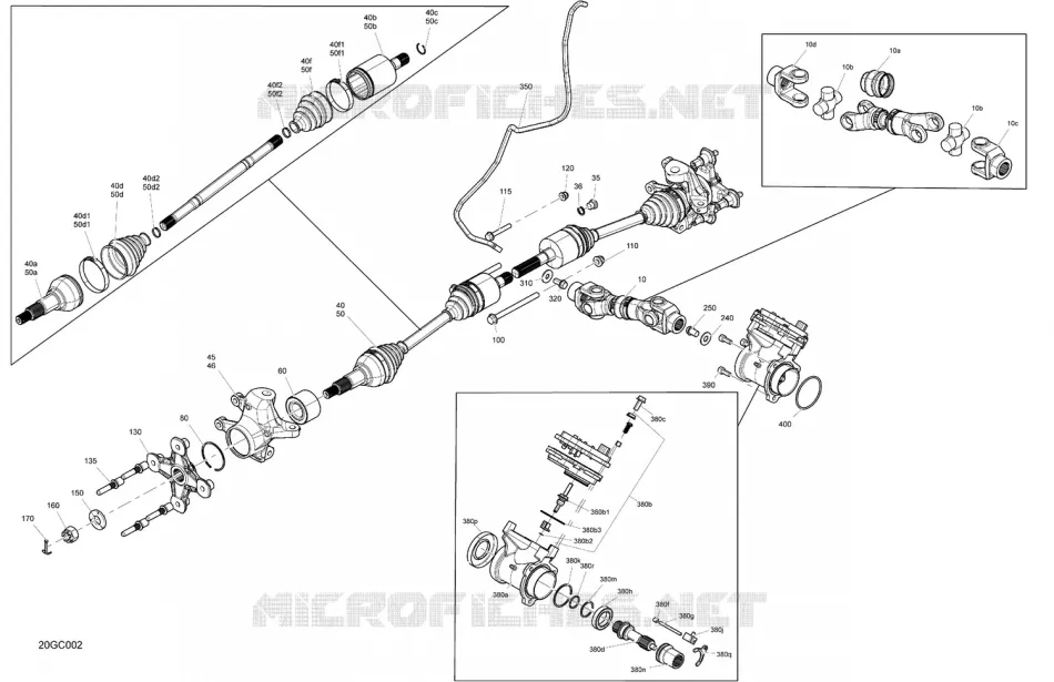 04- DRIVE - FRONT - COMMON PARTS