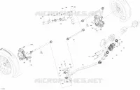 PIASTRA STERZO FORCELLA INFERIORE