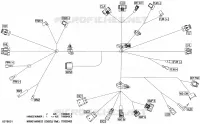 08- CABLAGGIO ELETTRICO - CONSOLE WIRING HARNESS - 710008430