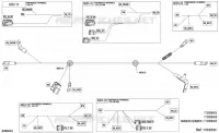 08- CABLAGGIO ELETTRICO - VOLTAGE REGULATOR WIRING HARNESS - 710008405