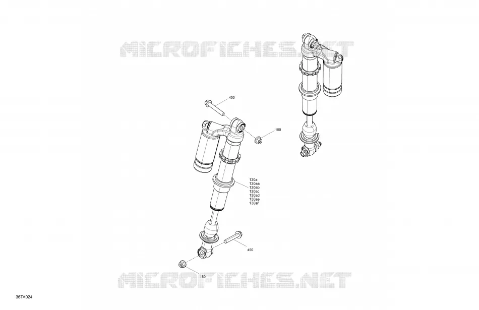 05- SUSPENSION - AMORTISSEURS ARRIèRES - XTP