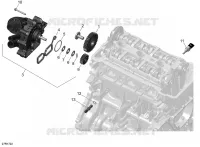 01- ROTAX - REFROIDISSEMENT MOTEUR