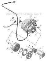 01- ROTAX - MAGNETO AND CABLAGGIO ELETTRICO STARTER