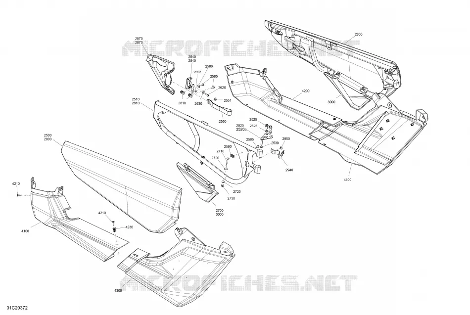 09- CARROSSERIE - SECTION PORTE - XRS - NOIR