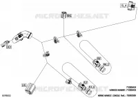 08- CABLAGGIO ELETTRICO - CONSOLE WIRING HARNESS - 710008434