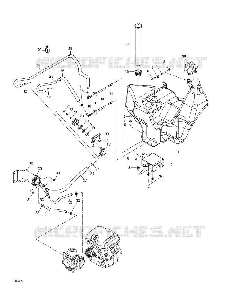 SERBATOIO CARBURANTE