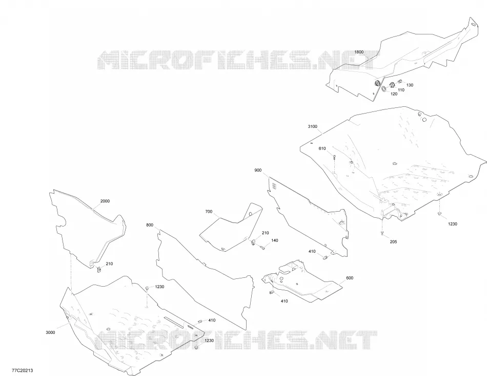 09- HABITACLE - PLANCHER