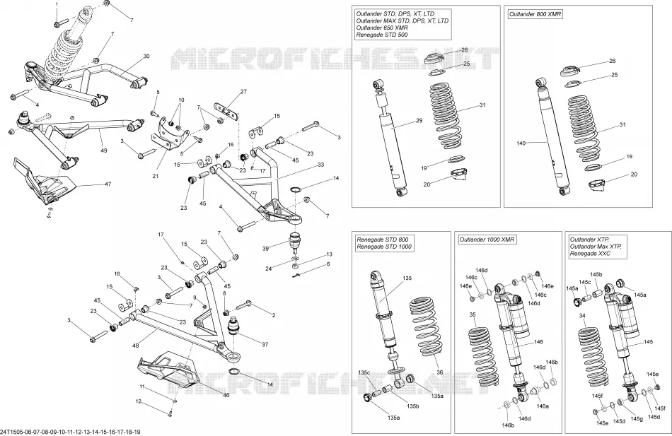 07- SUSPENSION AVANT _24T1505