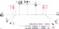08- CABLAGGIO ELETTRICO - CONSOLE WIRING HARNESS - 710009226