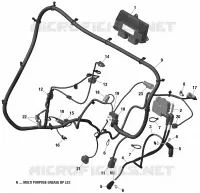 Cablaggio del motore