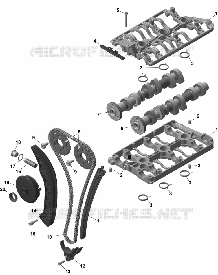 ROTAX - TRENO VALVOLE VALVE