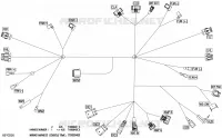 08- CABLAGGIO ELETTRICO - CONSOLE WIRING HARNESS - 710008430