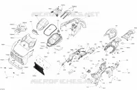 Cofano / Griglia / Sedile conducente / Modulo parte superiore del corpo