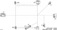 08- CABLAGGIO ELETTRICO - REAR BOX WIRING HARNESS - 710009559
