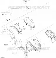 CARROZZERIA ACCESSORI PARAFANGO ANTERIORE