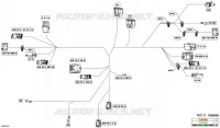 08- CABLAGGIO ELETTRICO - JUNCTION WIRING HARNESS - 710008320