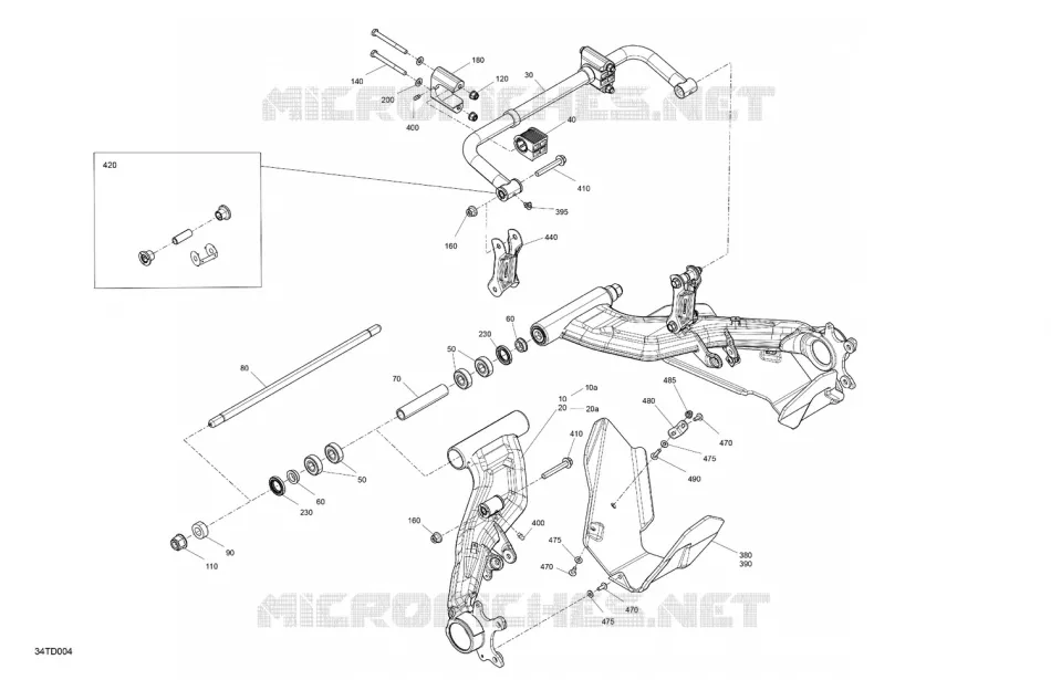 SOSPENSIONE POSTERIORE COMPONENTS