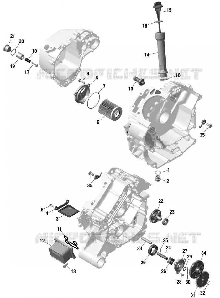 LUBRIFICAZIONE MOTORE ENGINE