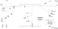 08- CABLAGGIO ELETTRICO - WIRING VOLTAGE REGULATOR - 710008410
