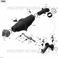Collettore di aspirazione e corpo farfallato