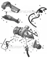 Rotax - Turbocompressore - Turbo Posteriore