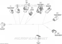 Compressore d'aria del cablaggio elettrico