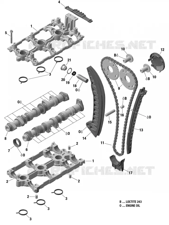 01- ROTAX - ENTRAîNEMENT DE SOUPAPES - 900 ACE