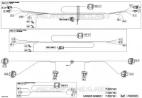 08- CABLAGGIO ELETTRICO - FRONT WIRING HARNESS - 710007442