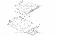Piastra paramotore e soffitto