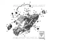 01- ROTAX - GEARBOX ASSY AND DRIVE SHAFT - 686 819 - TREMEC