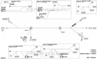 08- CABLAGGIO ELETTRICO - VOLTAGE REGULATOR WIRING HARNESS - 710008405 - MODEL WITH ABS