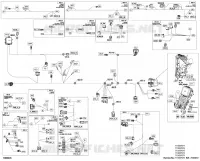 08- CABLAGGIO ELETTRICO - MAIN HARNESS - 710007673 - MODEL WITHOUT ABS