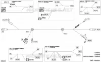 08- CABLAGGIO ELETTRICO - VOLTAGE REGULATOR WIRING HARNESS - 710008403 - MODEL WITHOUT ABS